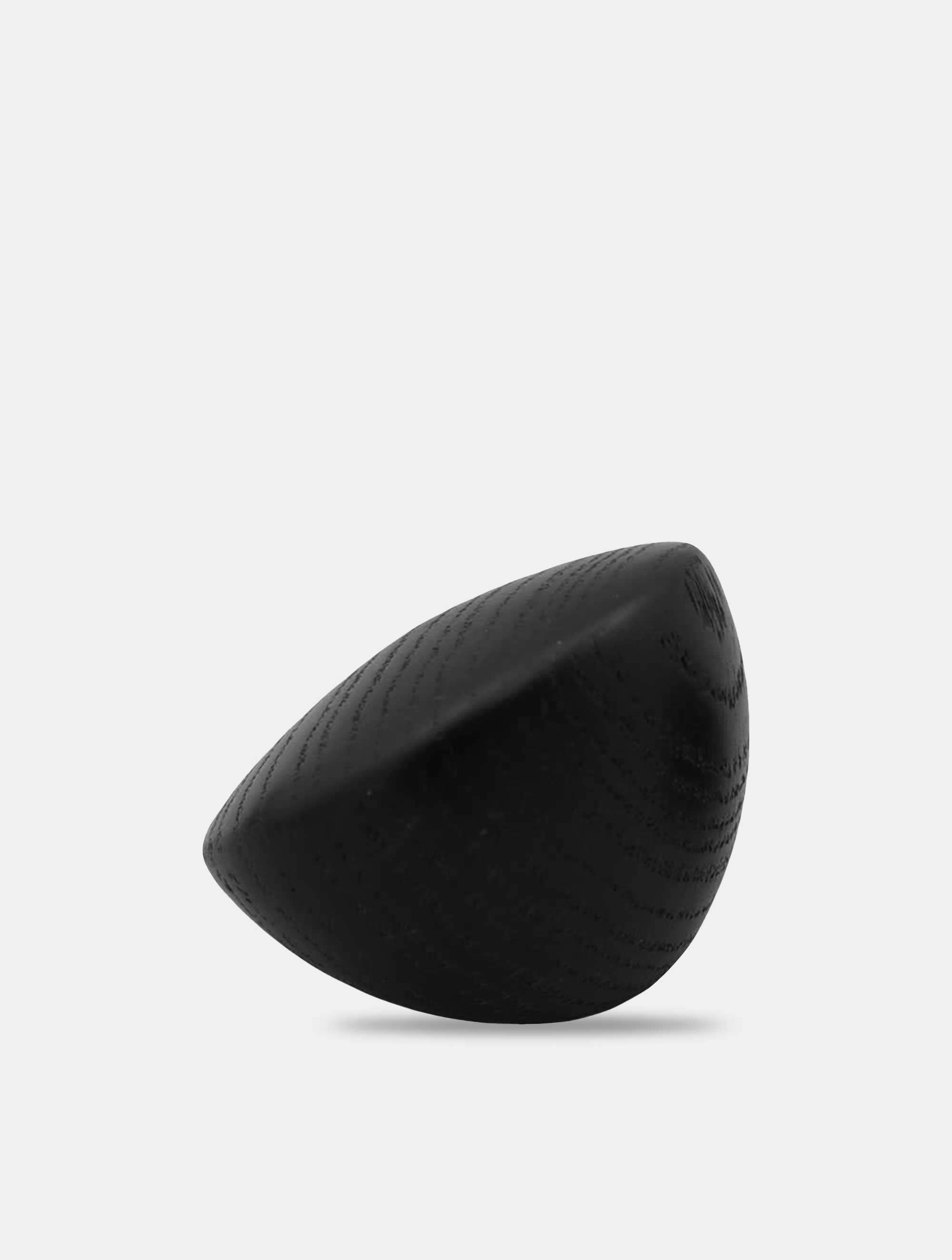 Big Knob „Big Joe“, 100% natural oak wood, lacquered black, ø55mm