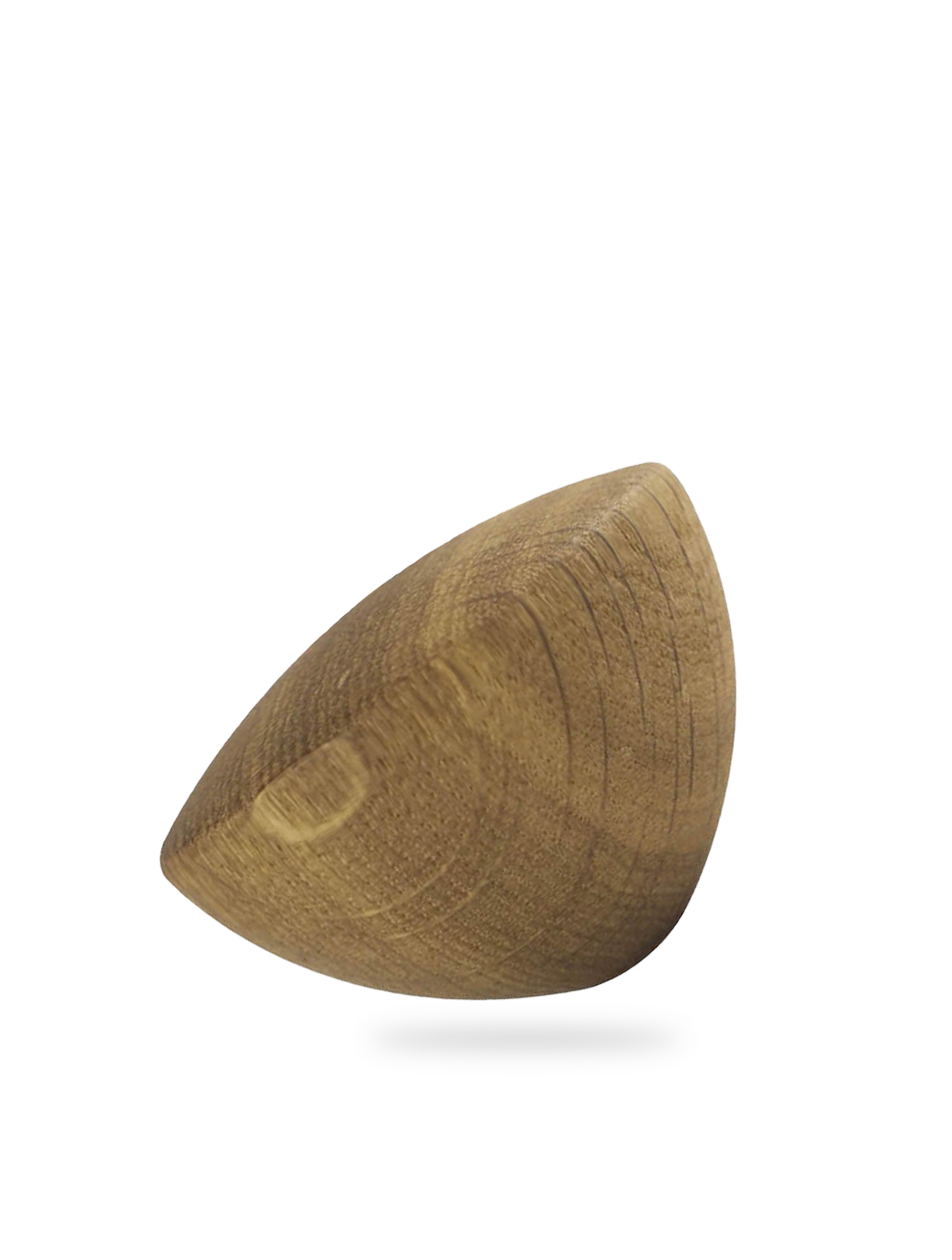 Big Knob „Big Joe“, 100% smoked natural oak wood, waxed, ø55mm