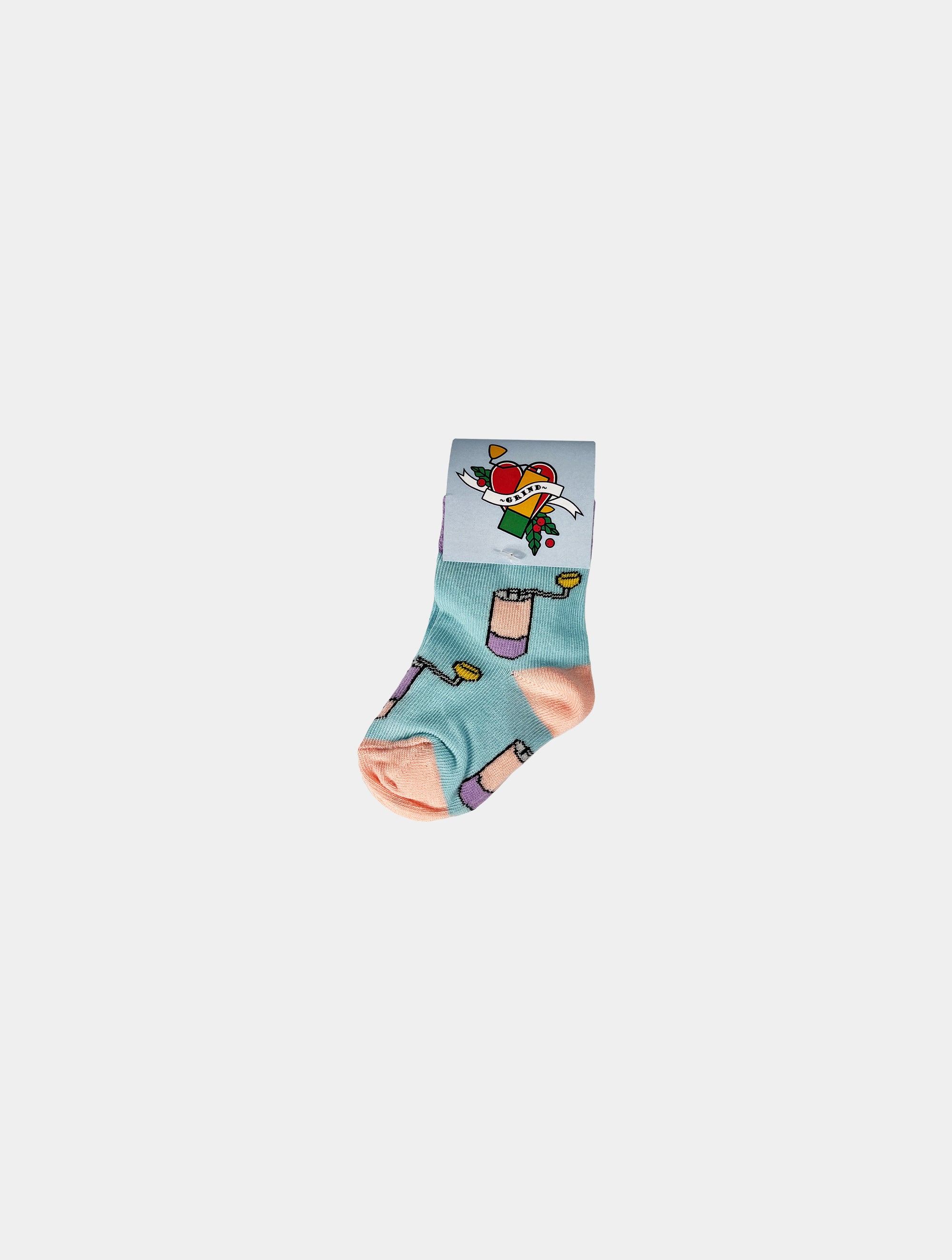 Socks, pastel, size 14-19