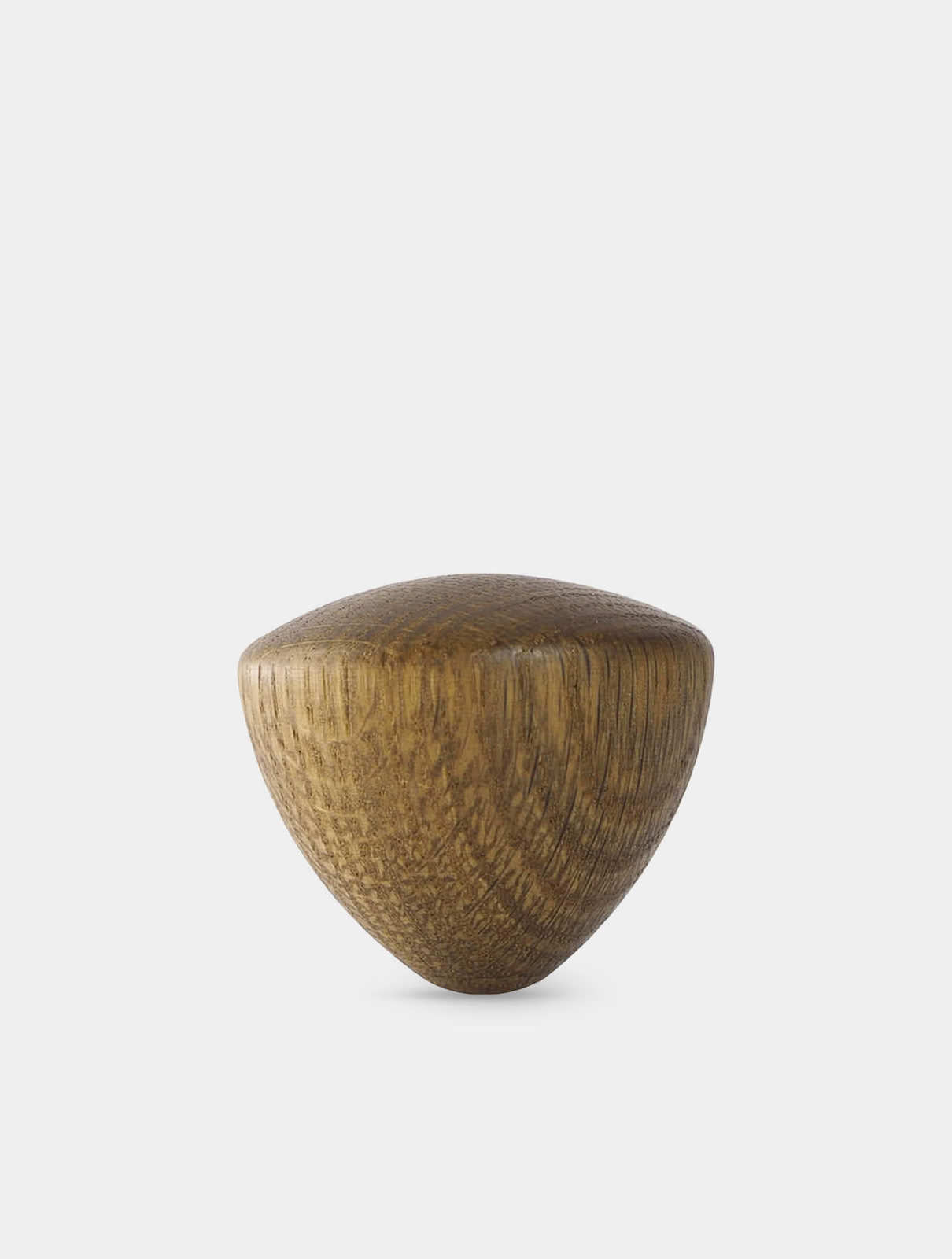 Standard Knob, 100% smoked natural oak wood, waxed, ø44mm