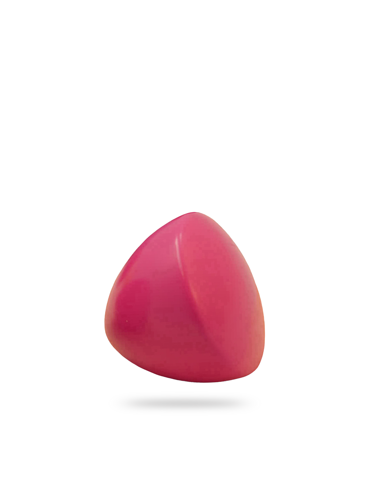 Standard Knob, beech wood, lacquered pink, ø44mm