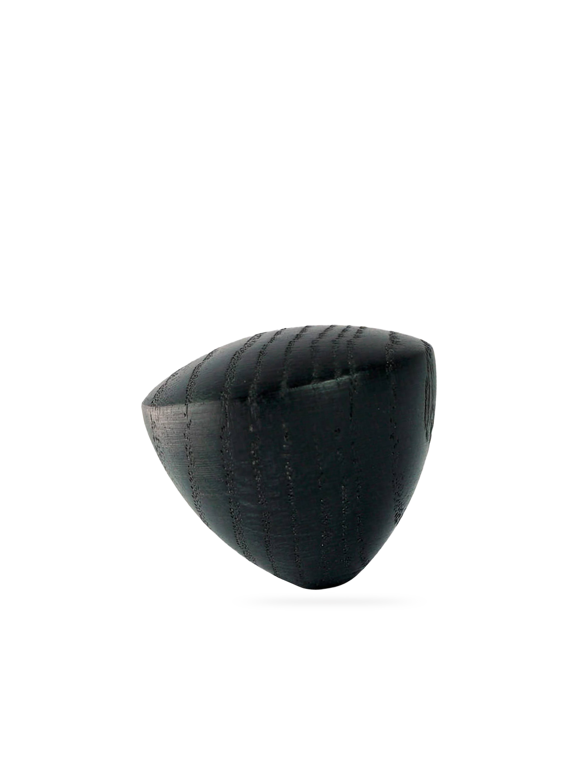 Standard Knob, 100 % natural oak wood, lacquered black, ø44mm