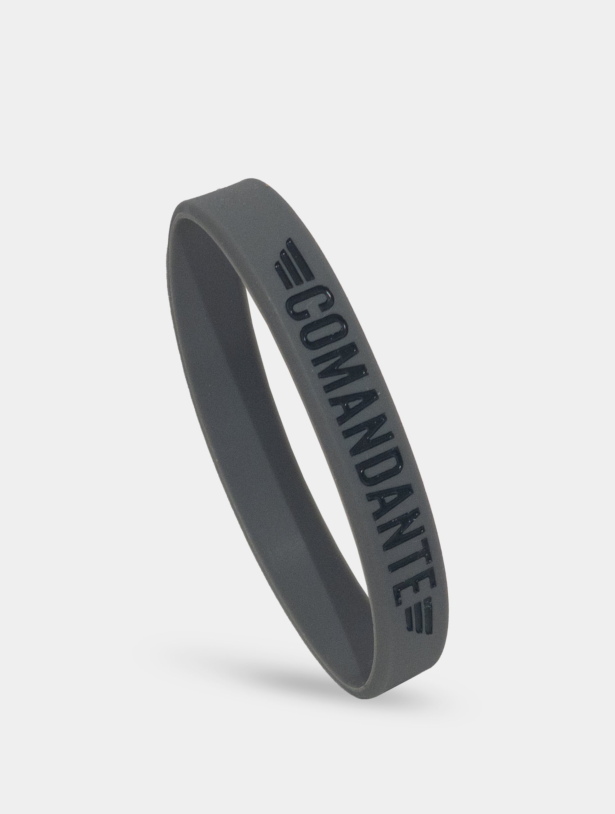 Wrist Band, 100% silicon, grey medium