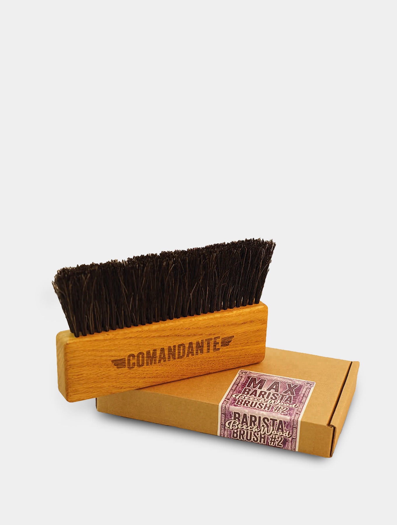 "MAX" Barista Brush #2 beech
