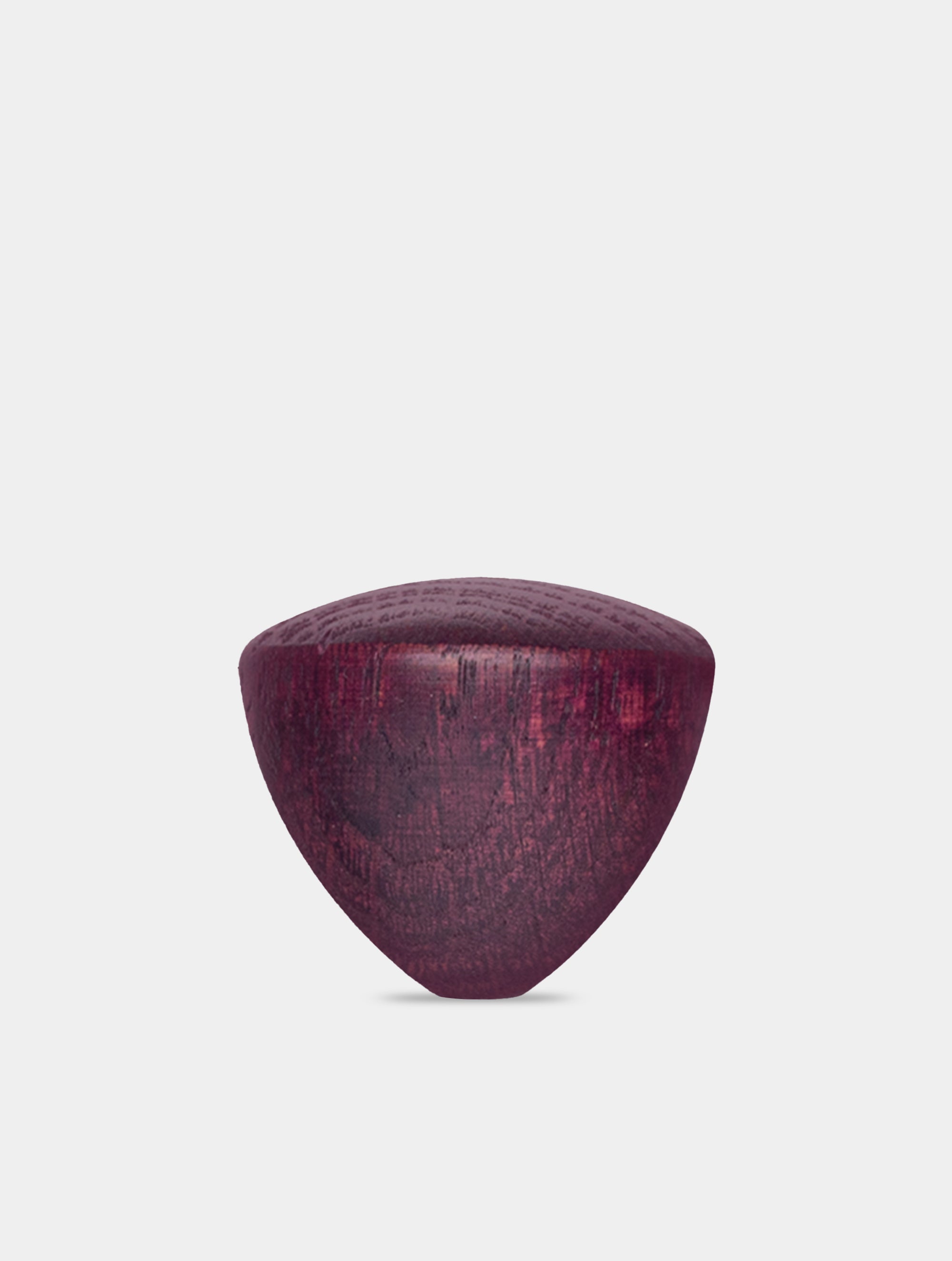 Standard Knob, 100 % natural oak wood, deep purple, ø44mm