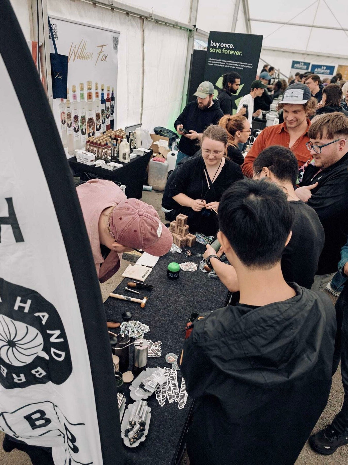 Comandante Grinder SPA at Liverpool Coffee Festival, United Kingdom